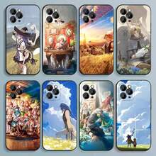Custodia per telefono compatibile con Anime M-Mushoku Tensei, adatta per modelli 17, 16, 15, 14, 13, 12, Pro, Max, Plus, E, SE4, Air, Mini, in morbida cover nera compatibile con i modelli 17 Pro, 17 Pro Max, 17 - z5 - Visualizzare 1