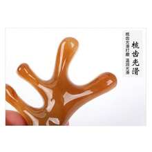 Meridian Massage Comb, Resin Material Seahorse Comb Hair Scalp Massager Tool, Anti-Hair Loss Gua Sha Head Massage Claw Wide-Tooth Comb, Multi-Function Massage Comb