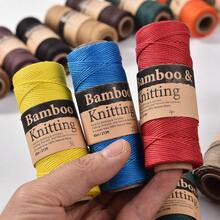 1毫米优质竹蜡绳 - 38码（35米），适合制作手链和编织，天然、结实、耐用的DIY首饰绳，有多种波西米亚风颜色可选。 - 彩色 - 查看 11