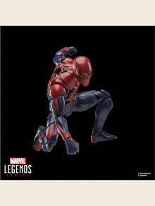 Hasbro 漫威传奇系列 - 游戏宇宙 彼得·帕克速度战衣 | 官方授权，酷炫玩具套装，圣诞节/生日礼物，ABS塑料材质，漫威粉丝，蜘蛛侠 - 彩色 - 查看 9