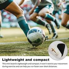1 Pair Mini 3:5 Cross Pattern Football Training Insoles, Match Training Pads - Comfortable To Wear, Durable And Wear-Resistant - Multicolor - View 6