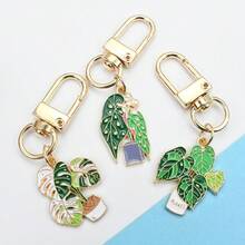 Alphabet-shaped Green Bonsai (single Hanging Head)