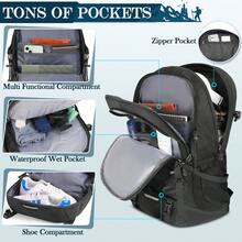 Hiking Backpack, Camping Backpack With Shoe Compartment And Waterproof Pocket, Lightweight Travel Daypack, Unisex, Hiking, Outdoor Sports, Climbing, Camping, Travel - Multicolor - View 6