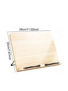 1pc Book Stand Holder, Desk Top Book Clip, Book Support Rack - Multicolor - View 1