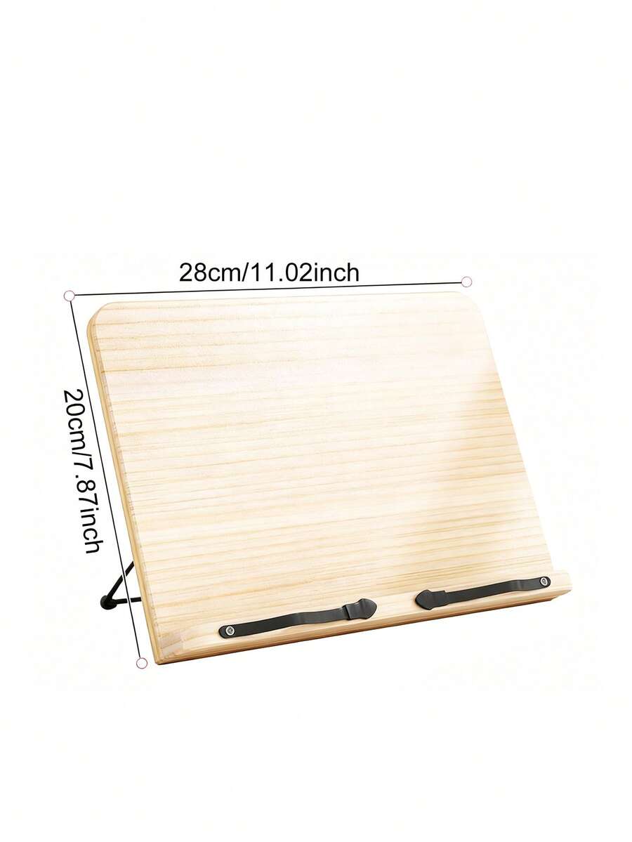 1pc Book Stand Holder, Desk Top Book Clip, Book Support Rack - Multicolor - View 1