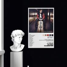 Framed 1pc J. Cole "Cole World: The Sideline Story" Album Cover Poster. Idear Gift For New Year, Thanksgiving And Christmas – Perfect Art For Home Decor, Living Room, Kitchen, Bathroom & Room Decor. - 隨機印刷 - 查看 5