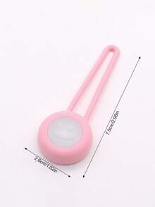 1个LED宠物发光灯，小型犬LED安全闪光夜灯，宠物项圈吊坠，适合户外散步和训练