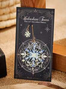 Vintage Art Metal Bookmark Gold Chain Ideal Gift For Literature Lovers Writers Teachers Classroom Office Decoration - Multicolor - View 11