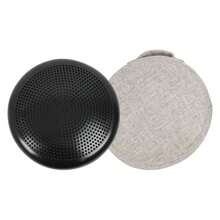 バランスクッション バランスディスク クッション 体幹 トレーニング ダイエット 骨盤 姿勢 足ツボ 足裏マット カバー付き 空気入れ付き 腰 お尻 エクササイズ - ブラック/グレー - チェックする 2