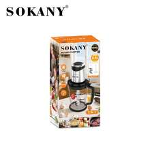 SOKANY 06047 Home Meat Grinder, Multi-Function Kitchen Cooking Machine. 800W High Power, 2.5L Home Capacity, One-Touch Two-Speed, Six-Sided Spiral Blade. Suitable For Meat, Sauce, Chopped Vegetables And Other Kitchen Uses - View 10