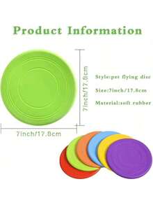 1pc Pet Soft Bite Resistant Float On Water Dog Toy, Interactive Dog Supplies - Multicolor - View 7