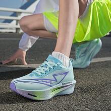 4 Season Women's Lightweight Mesh Breathable Fashion Versatile Popcorn Sole Durable Couple Running Track Shoes - Tranquil Blue - View 7
