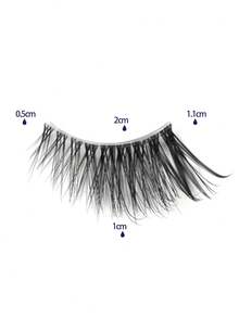 MAANGE 7 Pairs Natural Soft Fluffy Lashes, Criss-Cross Fine & Thick Curly Faux Mink Eyelashes, Transparent Lash Band, Natural Fox Lashes, Fluffy & Fine, Suitable For Daily Use, Cartoon Style, Curly & Volumizing, Messy Look, Suitable For Women's Travel, Party, Work And Other Occasions, Great Gift For Women.