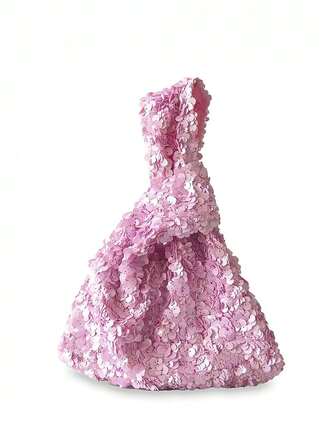 Modern Bling Paljettväska, Mångsidig Handväska i Retrostil