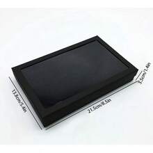 1个/3个装100格首饰盒，大容量首饰戒指展示盒 | 带透明盖和托盘支架的耳环收纳整理盒 - 彩色 - 查看 12