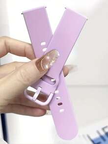 12色运动柔软花卉雕刻硅胶表带 20mm 兼容三星 Galaxy Watch 4 表带 40mm 44mm/Watch 3 41mm/Active 2 表带 40mm 44mm/Watch 4 Classic 42mm 46mm 女士智能手表表带（仅表带）