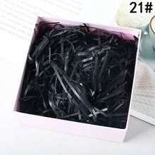1000g Raffia Paper Gift Box Filler, For Birthday, Party Gift Box Filling, Colored Shredded Paper Filler, Gift Wrapping Crinkle Paper Shreds, Creative Padding Grass, Craft Shred, Gift Box Wrapping Packing Filling, Suitable For Wedding, Valentine's Day Party Decoration, Fragile Gift Protection And Anti-Damage Filling Material - 彩色 - 查看 21