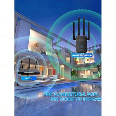 Repetidor de WiFi Velocidad de transferencia Conexión estable y rápida ELE-GATE