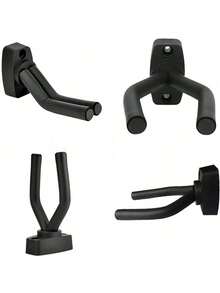 6/5/4/3/2/1 Pc Guitar Wall Mount Hanger, 4pcs Guitar Holder Wall Mounted Display Rack With Screws - Easy Installation - Fits Various Size Guitars, Bass, Mandolin, Banjo, Ukulele - Multicolor - View 4