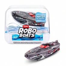 ZURU Robo Alive Robo Boats, Kids Electric Bath Toys, Water Activated Boat Toy For Boys And Girls (Random)