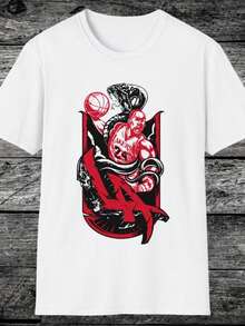 Kobe 9 Protro Low University Red Shirt, Kobe 9 Team Banks Tee, Kobe Protro Team Banks Low - 白色 - 查看 1