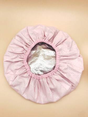 1pc Double-Layer Hair Care Cap, Anti-Hair Loss Cap, Postpartum Cap, Hair Mask Cap, Dry/Wet Hair Cap, Sleep Cap