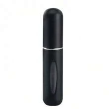 1pc Portable Mini Perfume Atomizer Spray Bottle Set – Refillable Travel Size Fragrance Dispenser For On-The-Go Touch-Ups – Ideal For Carrying Your Favorite Scents In Purses, Pockets, Gym Bags, And During Travel Or Shopping Trips – Leakproof, Easy To Fill, And Perfect For Parties & Everyday Use Back To School Perfume Bottle - màu đen - Xem 6