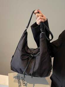 Women Tote Bags - Black - View 1