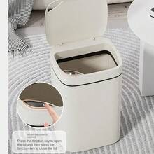 11L/15L Automatic Sensor Trash Can – Battery Operated (2 Batteries), Touchless Waterproof Bin With Lid,11L/15L Smart Sensor Trash Can – 2-Battery Powered, Touchless Waterproof Kitchen Bathroom Bin,11L/15L Battery Operated Sensor Trash Can, 2-Battery Sensor Bin, Touchless Battery Powered Trash Can, Waterproof Automatic Trash Can, Cordless Sensor Trash Can, Home Battery Operated Bin, Kitchen Bathroom Sensor Trash Can, Dual Capacity Battery Bin, 2pcs Battery Trash Can, Touchless Waterproof Bin, Odor-Sealing Battery Trash Can, Compact Sensor Bin, Family Size Automatic Trash Can, Cordless Home Wastebasket, Battery Powered Hygiene Bin, Replaceable Battery Trash Can, Multi-Room Sensor Trash Can, Easy-Install Battery Bin, No-Charge Sensor Trash Can, Durable Battery Operated Wastebasket - 白色11L - 查看 7