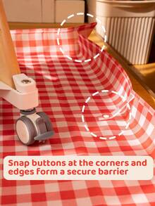 1 Stück Baby Matte für Boden & unter Hochstuhl, wasserdichte Baby Spritz Matte, waschbare Boden Schutzmatte zum Essen & Spielen