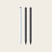 1pc Universal 3-In-1 Stylus Pen, Compatible With Apple, Android, OPPO, Tablets And Smartphones, For Editing And Drawing