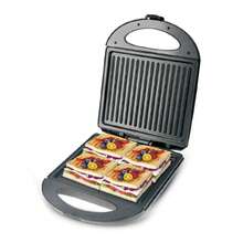 MAQUINA MULTIFUNCIONAL PARA SANDWICHES Y GOFRES, APARATO TODO EN UNO, 1400W , FACIL DE LIMPIEZA, ANTIADHERENTE, INDICADOR DE LISTO PARA COMER - Tipo de Enchufe A USA (110-127V) - Ver 1