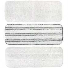 Casabella Infuse - Paquete de 3 Almohadillas para Orejas de Repuesto para fregona(Paquete de 3 repuestos reutilizables para fregona) - Multicolor - Ver 1