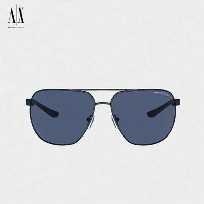 Armani 0AX2047S609980 太陽眼鏡 男女通用款式 商務休閒風格 輕便舒適設計 紫外線偏光鏡片 藍色