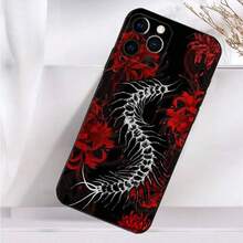 Ghoul Red Spider Lily Tokyo Case For  16,15,17,14,13,12,11 Plus,Pro Max,XS,X,XR,SE,Mini,8,7 Soft Silicone Black Cover.Holiday Phone Accessories. 16 Pro Max Case 14 Cases 17 Pro Case Y2k Phone Case Bear Phone Case Fall Phone Cases 14 Case For 17 Pro Max Cute Phone Cases Family Pink Phone Case Cover 17 Pro Max 17 Pro Max Case Fundas Rilakkuma - Z7 - 查看 13