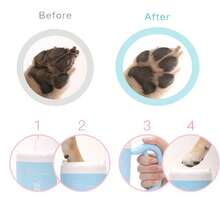 1-Piece Dog Paw Cleaner Pet Paw Washing Cup 2-In-1 Portable Silicone Pet Foot Cleaning Brush Small Dog And Cat Paw Cleaning Tool Dog Grooming And Paw Washing Cup Dog And Cat Pet Foot Washing Cup - Multicolor - View 5