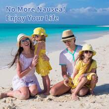 2 双装 LYJEE 儿童晕车腕带 - 双包装，邮轮旅行必备品，儿童晕船腕带，防晕车腕带，缓解汽车、轮船和飞机旅行中的晕动症不适