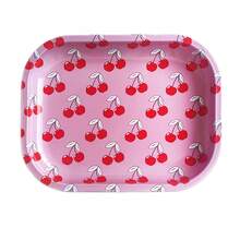 2Pcs Thicken Metal Rolling Tray For Festival, 7.1x5.5inches Metal Tray For Rolling, Durable And Portable Gift For Friends And Family - Nhiều màu - Xem 9