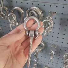 Sandsack-Haken, Schaukelhaken, Yoga-Hängematte Aufhänge-Zubehör, Outdoor-Schaukelhaken - Verschiedenfarbig - Übersicht 3