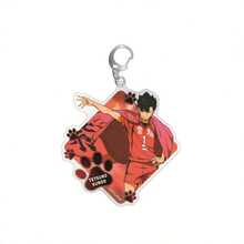 1pc/4pcs Cute Volleyball Team Character Acrylic Keychain - Hinata Shoyo, Kageyama Tobio, Tsukishima Kei, Sawamura Daichi, Sugawara Koushi, Cute Pendant, Unisex, Suitable For Backpacks, Keys, Car Decor, Fan Gifts, Y2K Fashion, Lightweight, Vivid, Double-Sided Printing, High-Definition Material, Creative Accessory, Unisex, Daily Use, Party Decor, Collection