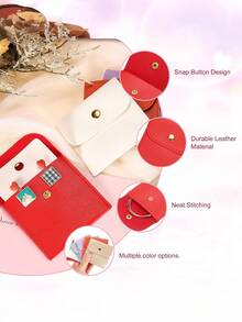 1 pièce Pochette de rangement portable pour bijoux, boucles d'oreilles, bagues et colliers. Cadeau pour la petite amie, essentiel de voyage - Beige - Voir 6