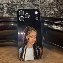 Singer K-KATE Manon Phone Case For  17,16,15,14,13,12,11 Plus,Pro Max,XS,X,XR,SE,Mini,8,7,Soft Silicone Black Cover.Christmas Accessories. - z2 - 查看 3