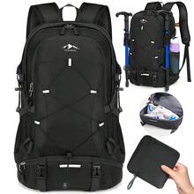 Hiking Backpack, Camping Backpack With Shoe Compartment And Waterproof Pocket, Lightweight Travel Daypack, Unisex, Hiking, Outdoor Sports, Climbing, Camping, Travel - Multicolor - View 13