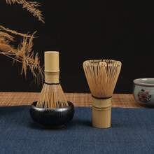 1pc Authentic Bamboo Matcha Whisk, Easily Produces Perfect Froth - Easy To Use And Clean - Traditional Japanese Handmade Matcha Whisk, Designed For Matcha Enthusiasts