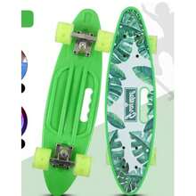 4-Inch Fish Skateboard, 4 Wheels, Suitable As Gift For Kids, Birthday, Holidays - Multicolor - View 4