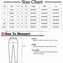 Pantalones Casuales, Pantalones Casuales elsticos Suaves y elsticos de 3/4 de Largo para Mujer con Pantalones Deportivos de Ajuste Regular - inicial - Ver 7
