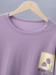 6件套女童睡衣套装，长袖上衣和裤子，100%纯棉睡衣