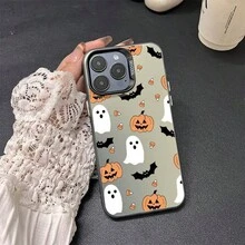 pumpkinSuitable for Redmi NOTE 13 14 PRO PLUS Halloween gift Easter gift for friends for family couple style color silver case - CYKBlackJCAW - Ver 2