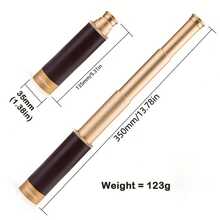 1支海盗主题单筒望远镜，30毫米物镜，12毫米目镜，三节可伸缩设计，10倍放大倍率，小巧便携，适合养蜂、观鸟、狩猎、钓鱼、露营等户外活动，也是理想的生日礼物。