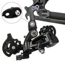 Bicycle Rear Derailleur Hanger Extension Extender Aluminum Road Bike MTB Cycling Frame Gear Tail Hook Extender MTB Bike Road Bicycle Rear Derailleur Hanger Extension Speed Change Frame Gear Tail Hook Extender 40-56T Large Tooth Flywheel